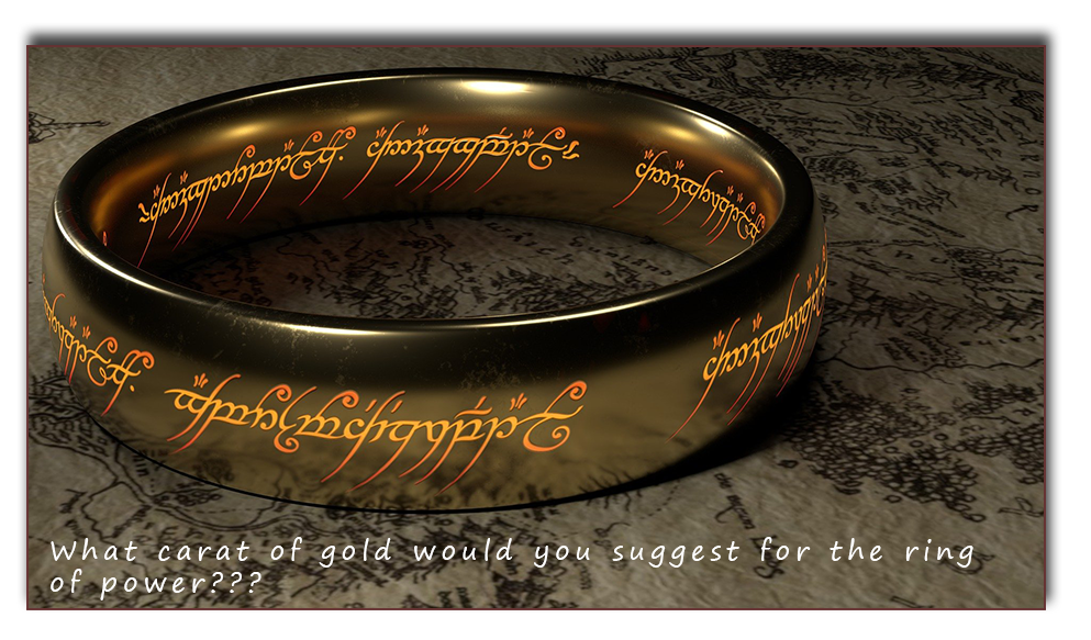 ring of power from the lord of the rings